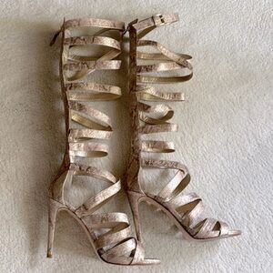 Guess Gladiator long Sandal boots,